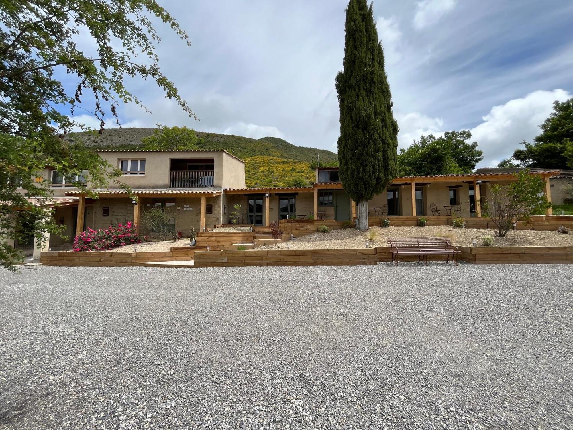 Apartmán Les Ricoux Montfroc Exteriér fotografie